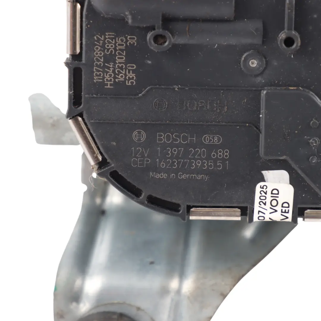 5F Front Windscreen Wiper System Linkage Motor to Seat Leon Cupra with Part number 5F2955023B Seat Leon Cupra 5F Front Windscreen Wiper System Linkage Motor - SKU RHD-5F2955023B - Part number 5F2955023B