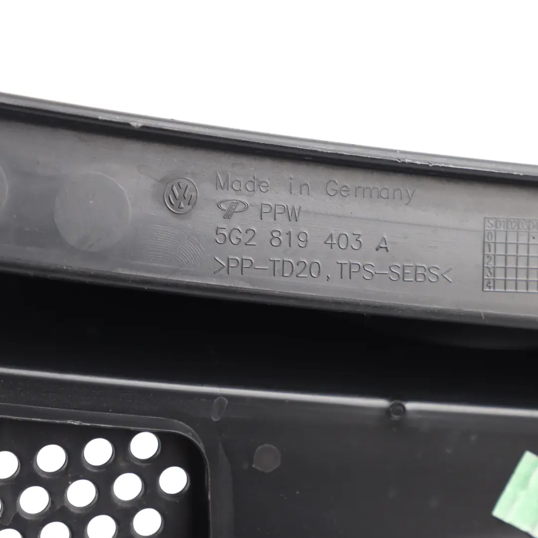 5G Windscreen Scuttle Panel Front Left N/S to Volkswagen Golf Mk7 with Part number 5G2819403A Volkswagen Golf Mk7 5G Windscreen Scuttle Panel Front Left N/S - SKU RHD-5G2819403A - Part number 5G2819403A