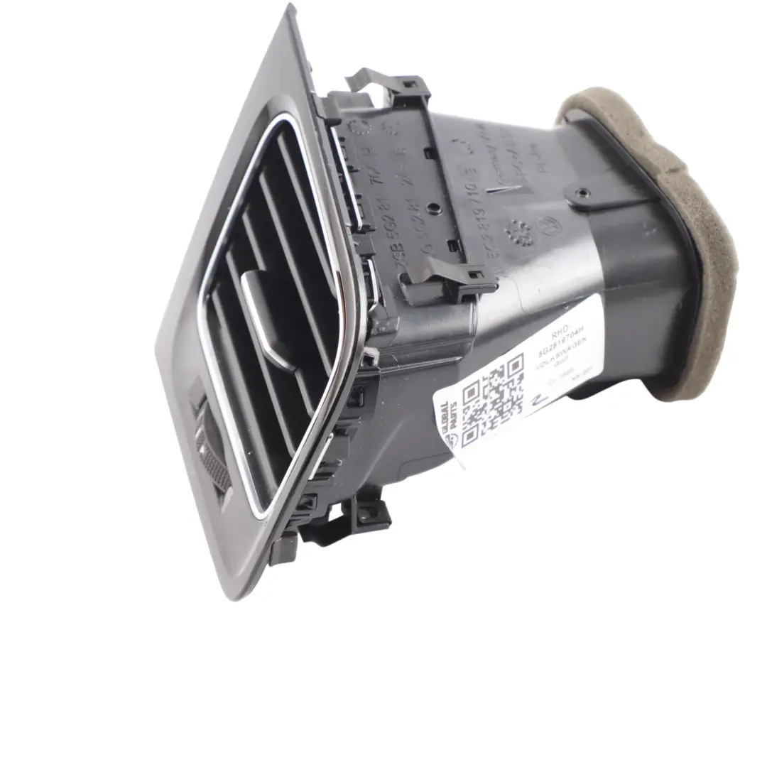 Dashboard Air Vent Dash Air Duct Right O/S 5G2819704G to VW Volkswagen Golf Mk7 with Part number 5G2819704H VW Volkswagen Golf Mk7 Dashboard Air Vent Dash Air Duct Right O/S 5G2819704G - SKU RHD-5G2819704H - Part number 5G2819704H