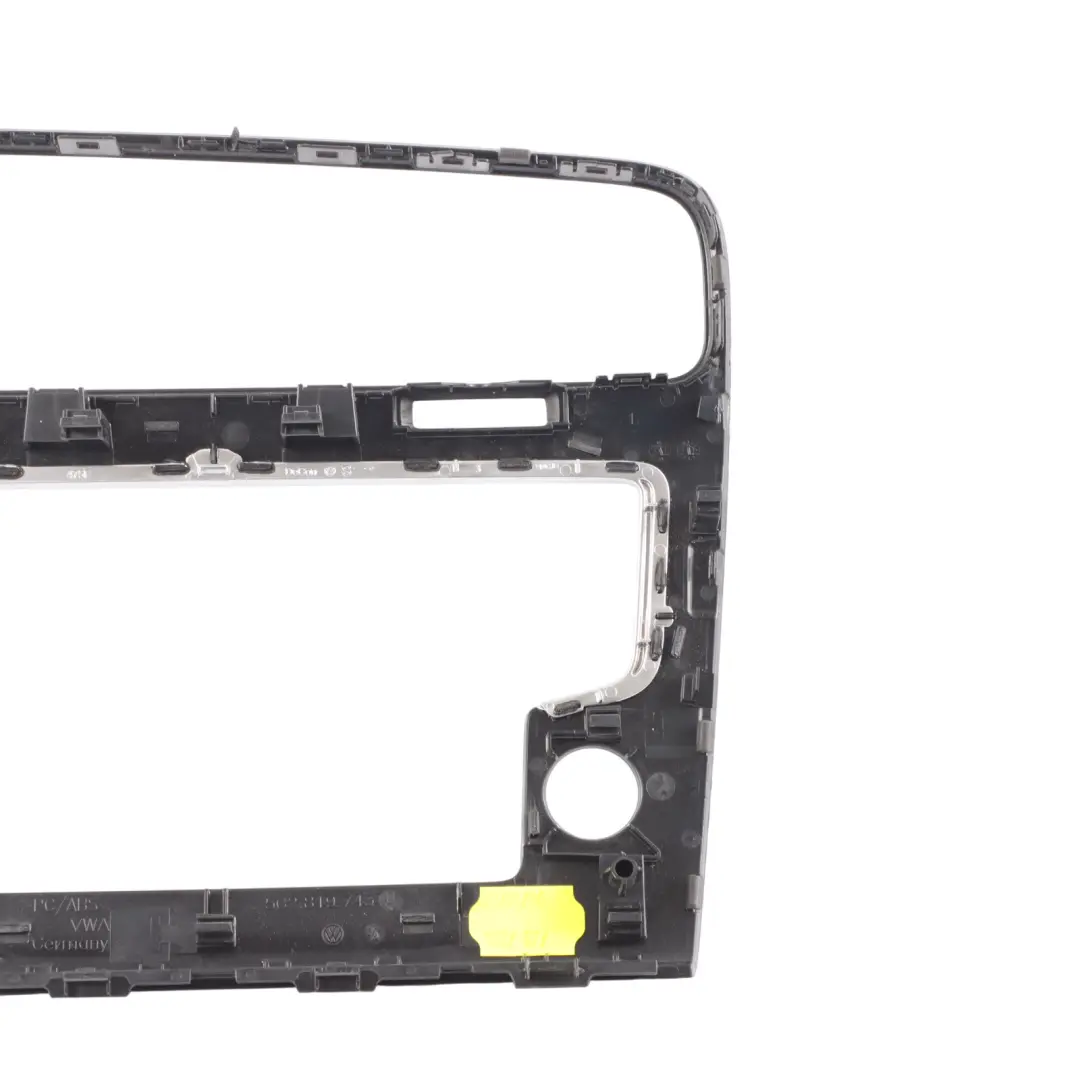Dashboard Radio Surround Cover Trim Panel to VW Volkswagen Golf R 7 with Part number 5G2819743D VW Volkswagen Golf R 7 Dashboard Radio Surround Cover Trim Panel - SKU RHD-5G2819743D - Part number 5G2819743D