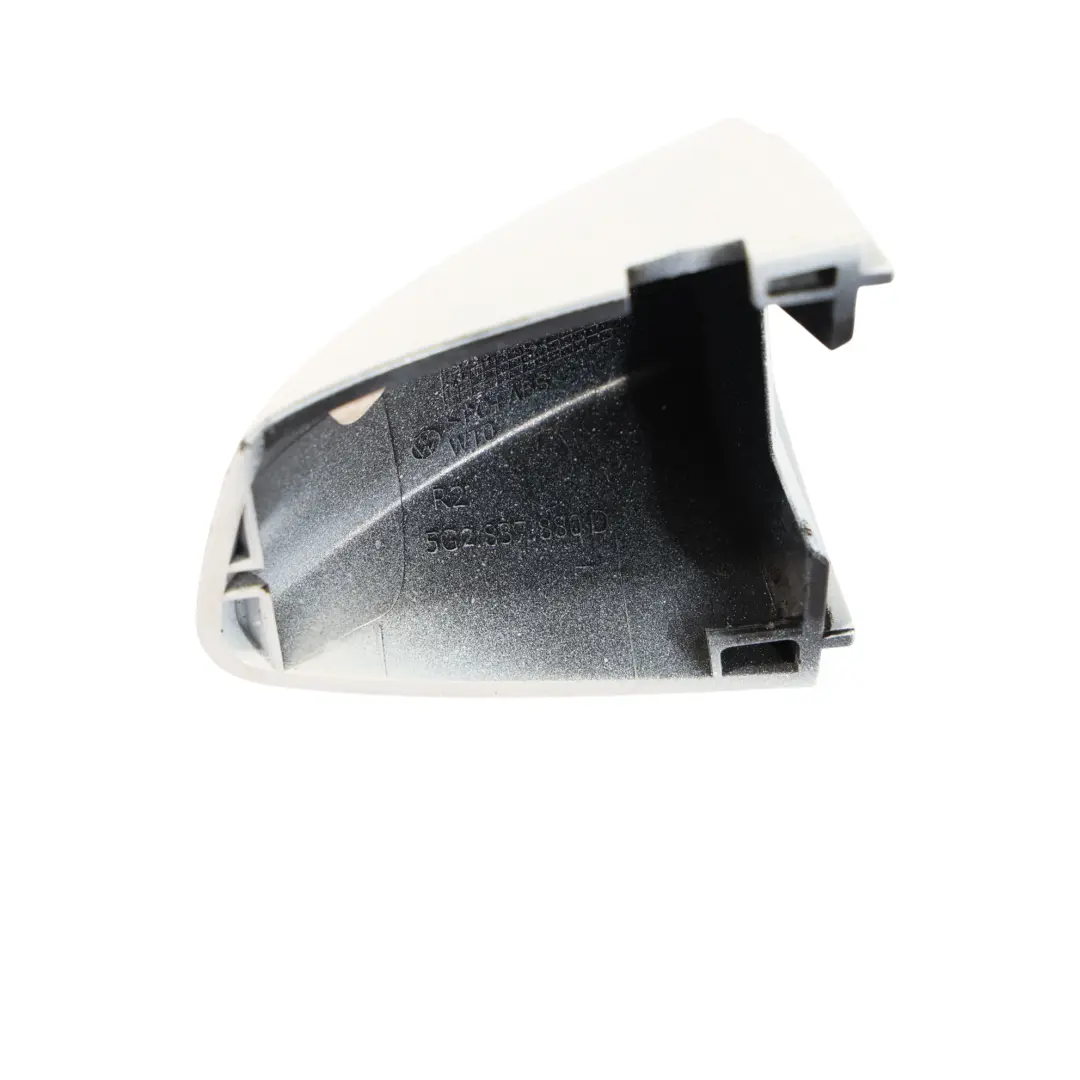 Seat Leon Cupra 5F 5Door Handle End Cap Trim Rear Right O/S Nevada White - S9R - SKU RHD-5G2837880D-BNE - Part number 5G2837880D