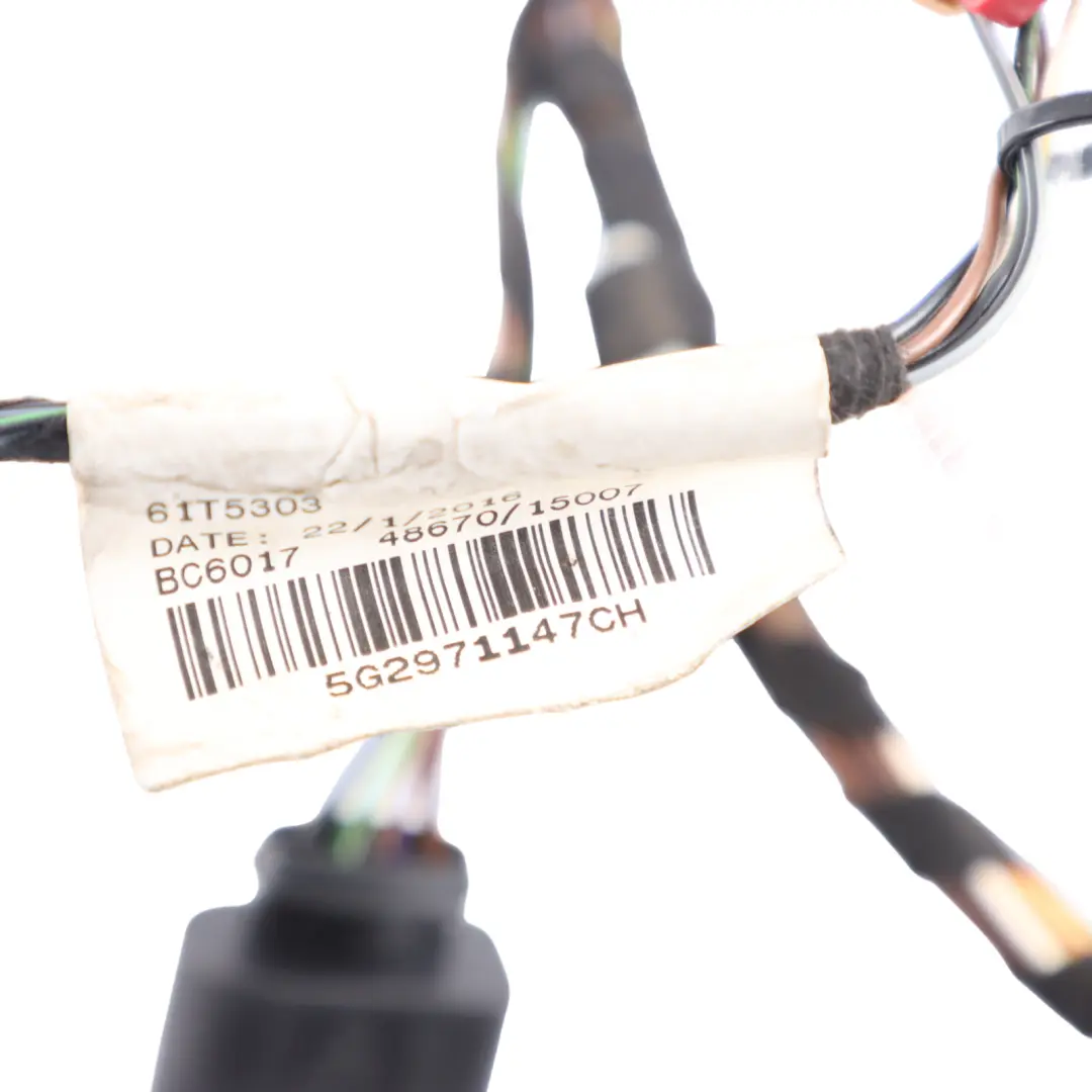 Boot Trunk Cable Wiring Loom to Volkswagen Golf Mk7 VII Tailgate with Part number 5G2971147CH Volkswagen Golf Mk7 VII Tailgate Boot Trunk Cable Wiring Loom - SKU RHD-5G2971147CH - Part number 5G2971147CH