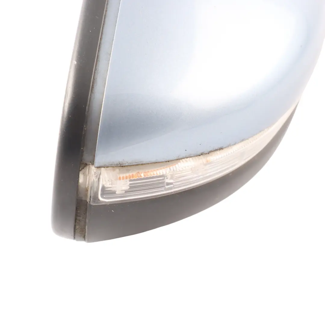 Volkswagen Golf 6 Electric Wing Mirror Right O/S Blue Graphite Pearl Effect C5F - SKU RHD-5K0857508AD-SHB - Part number 5K0857508AD