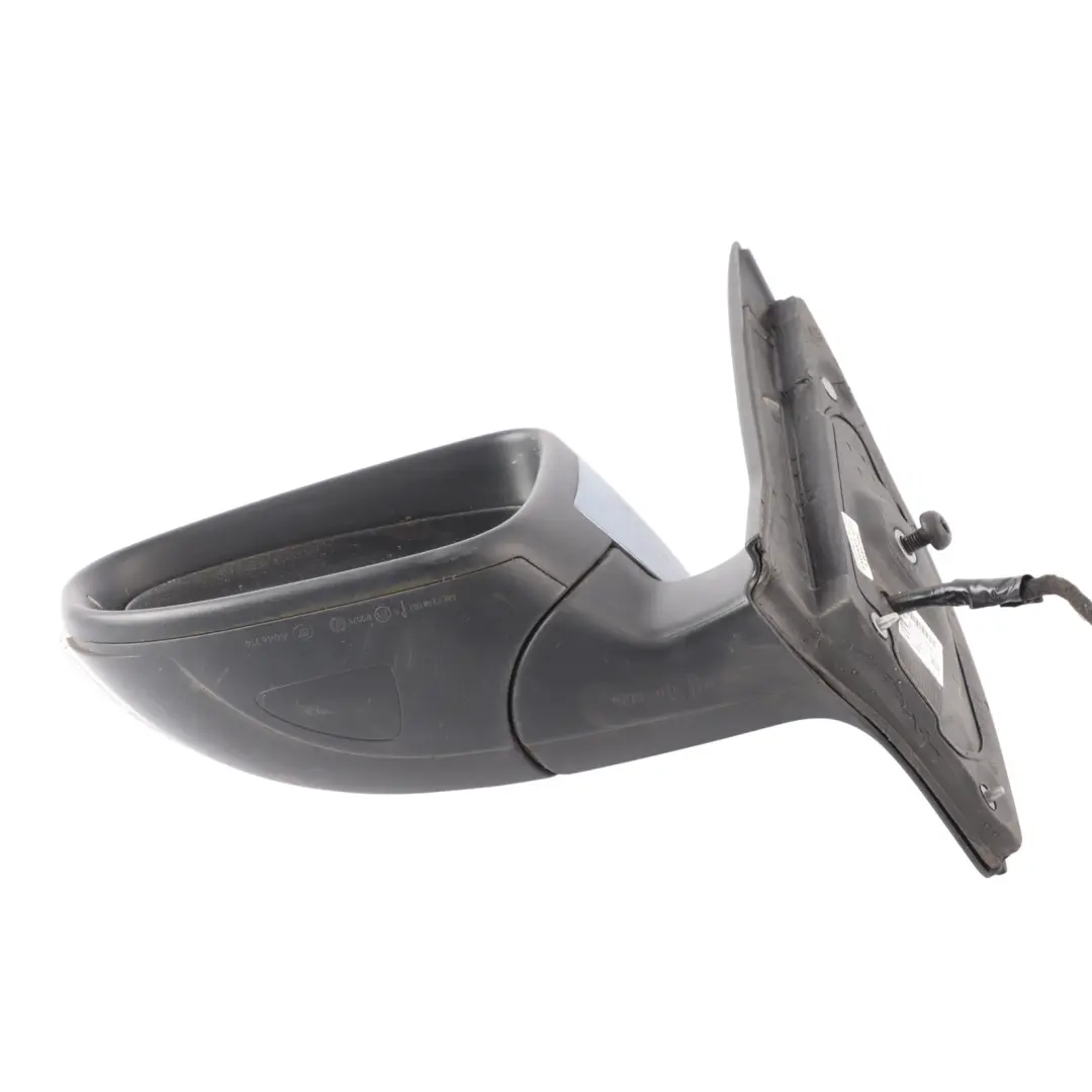 Volkswagen Mk5 V Left N/S Side View Wing Mirror Shark Blue Metallic - SKU RHD-5K0857933B-SHB - Part number 5K0857933B