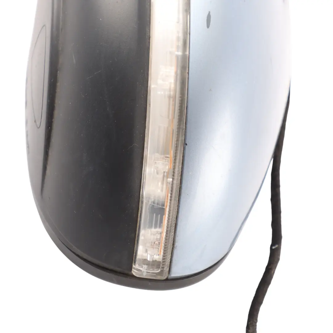 Mk5 V Left N/S Side View Wing Mirror Shark Blue Metallic to Volkswagen with Part number 5K0857933B Volkswagen Mk5 V Left N/S Side View Wing Mirror Shark Blue Metallic - SKU RHD-5K0857933B-SHB - Part number 5K0857933B