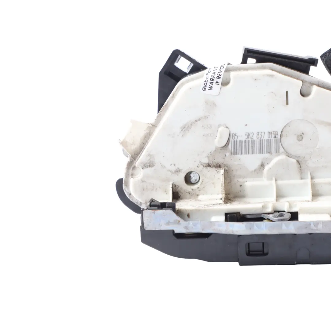 Mk6 VI Front Left N/S Side Door Lock Catch Module to Volkswagen Golf with Part number 5K2837015B Volkswagen Golf Mk6 VI Front Left N/S Side Door Lock Catch Module - SKU RHD-5K2837015B - Part number 5K2837015B