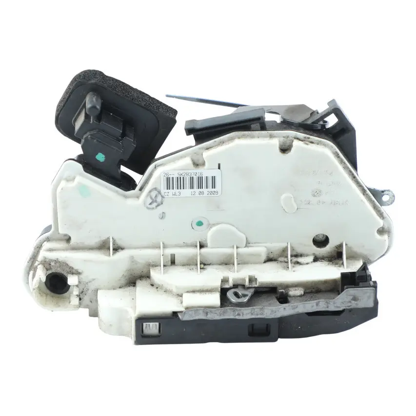 Mk6 Door Lock Latch Mechanism Front Right O/S to Volkswagen Golf with Part number 5K2837016 Volkswagen Golf Mk6 Door Lock Latch Mechanism Front Right O/S - SKU RHD-5K2837016 - Part number 5K2837016