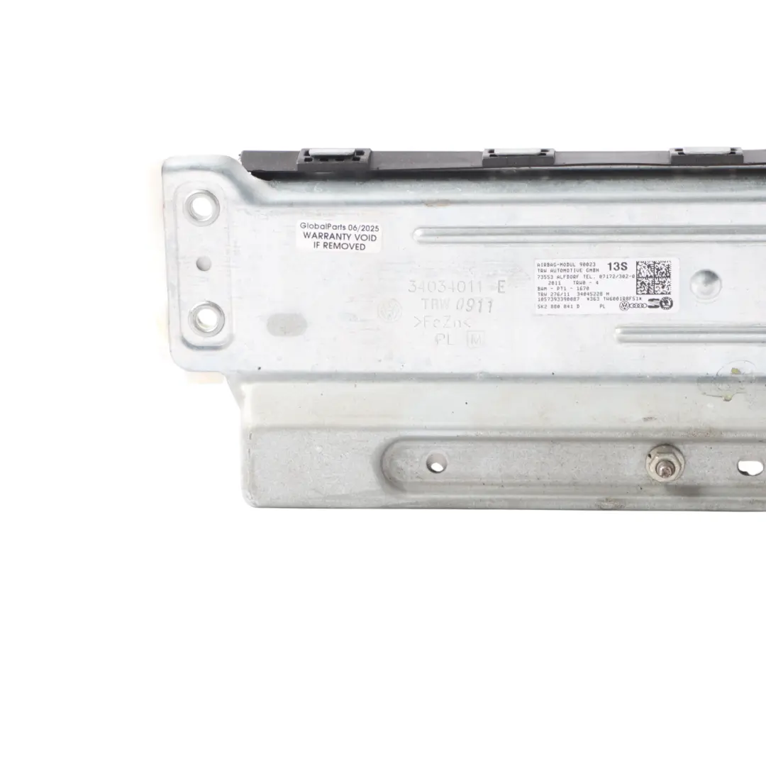 Mk6 VI Front Right Driver's Side Knee Air Module to Volkswagen Golf with Part number 5K2880841D Volkswagen Golf Mk6 VI Front Right Driver's Side Knee Air Module - SKU RHD-5K2880841D - Part number 5K2880841D