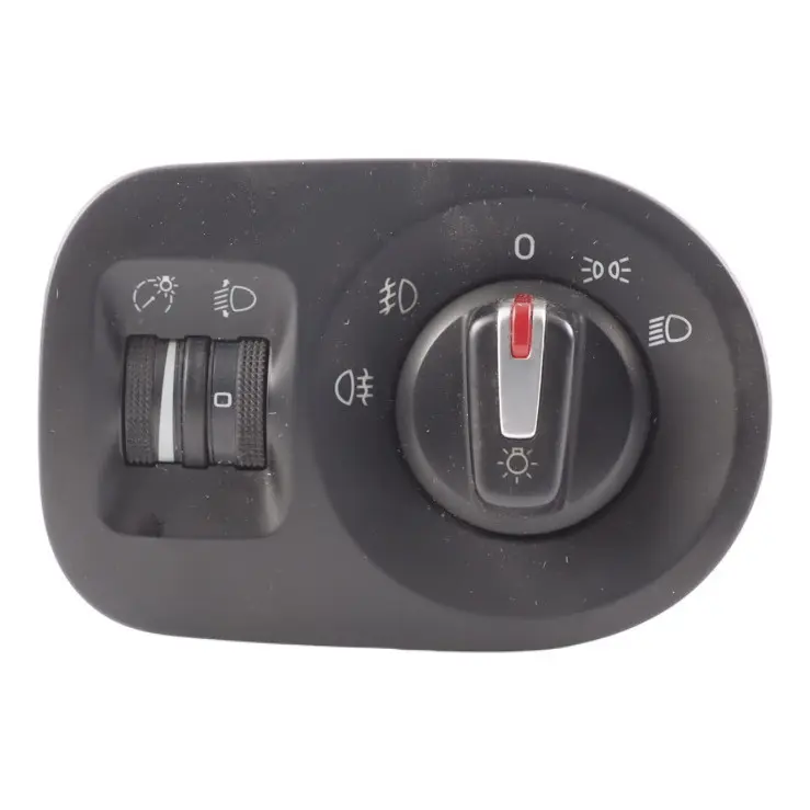 Light Switch Headlight Headlamp Fog Control Trim Panel to Seat Altea XL with Part number 5P2941431CE Seat Altea XL Light Switch Headlight Headlamp Fog Control Trim Panel - SKU RHD-5P2941431CE - Part number 5P2941431CE