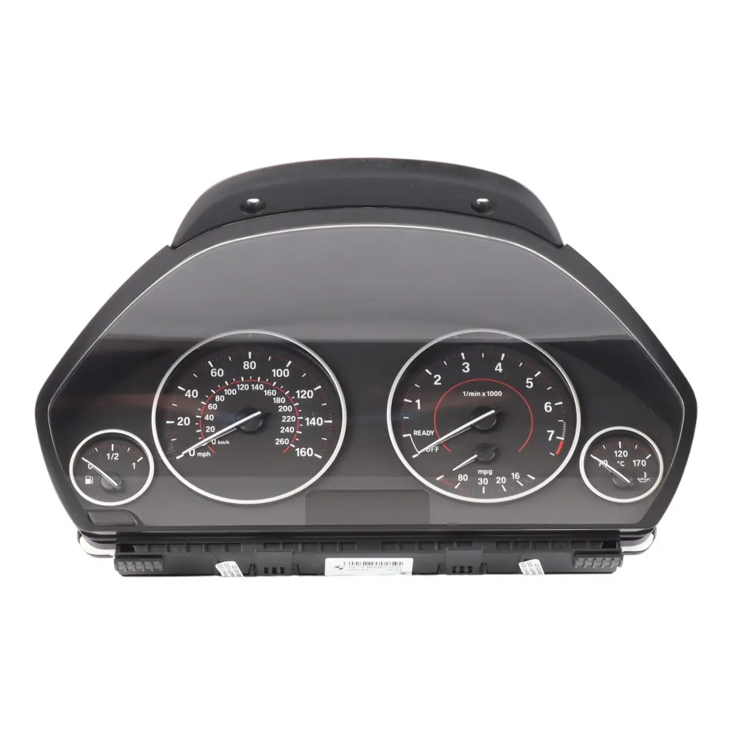 Instrument Cluster Sport Petrol Speedometer RPM Automatic 9371044 to BMW F30 F34 with Part number 6805222 BMW F30 F34 Instrument Cluster Sport Petrol Speedometer RPM Automatic 9371044 - SKU RHD-6805222 - Part number 6805222