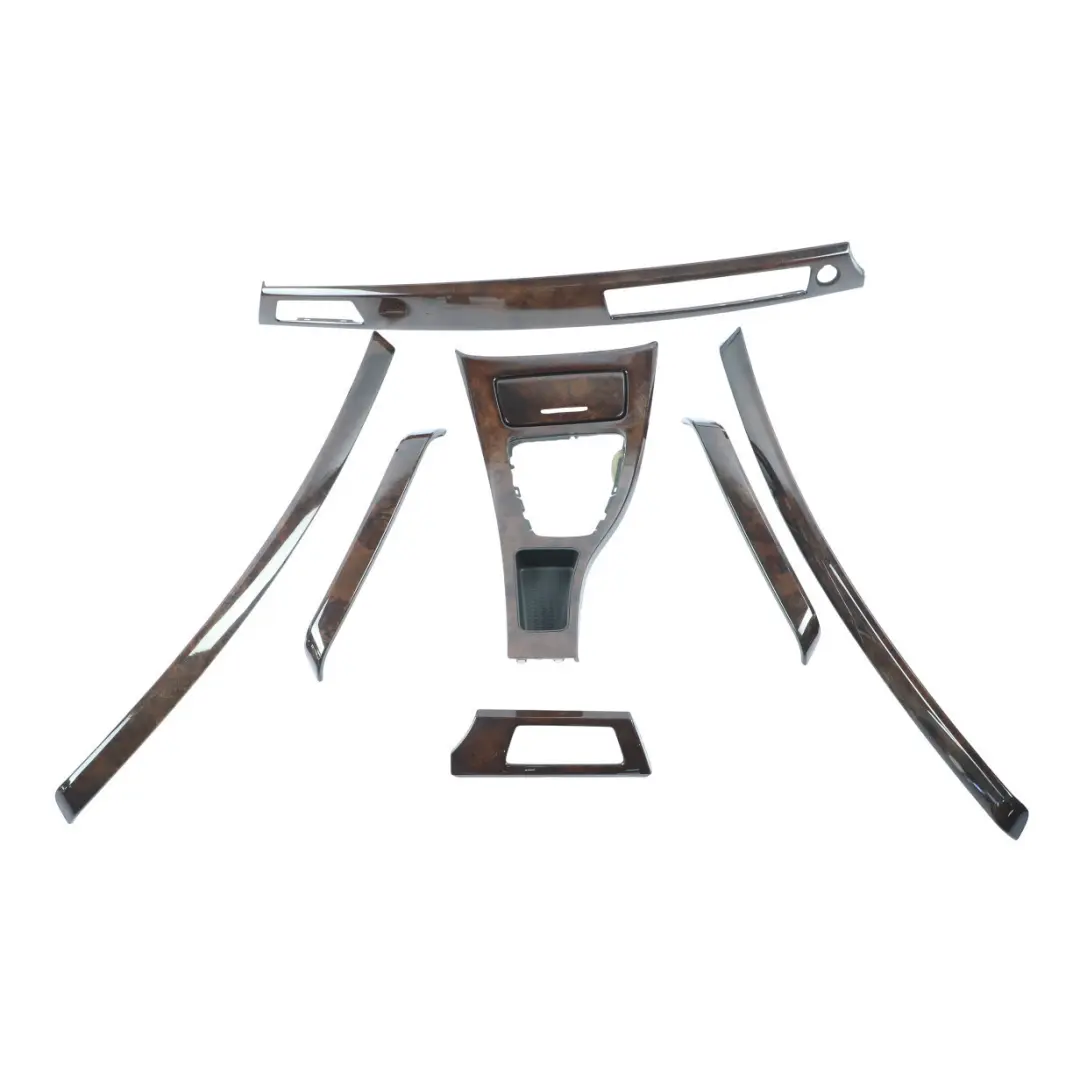 Dashboard Trim Cover Panel Set Wood Nutwood Nussbaumwurzel to BMW E90 LCI with Part number 6985541 BMW E90 LCI Dashboard Trim Cover Panel Set Wood Nutwood Nussbaumwurzel - SKU RHD-6985541-1 - Part number 6985541