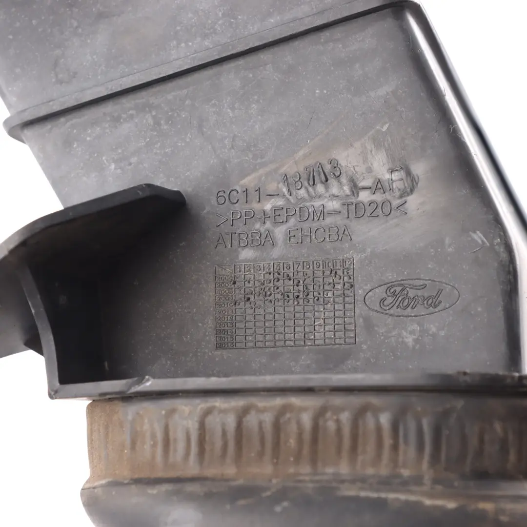 Intake Guide Duct Tube Hose Line Pipe to Ford Transit MK7 2.4 TDCi Air with Part number 6C1118713AF Ford Transit MK7 2.4 TDCi Air Intake Guide Duct Tube Hose Line Pipe - SKU RHD-6C1118713AF - Part number 6C1118713AF