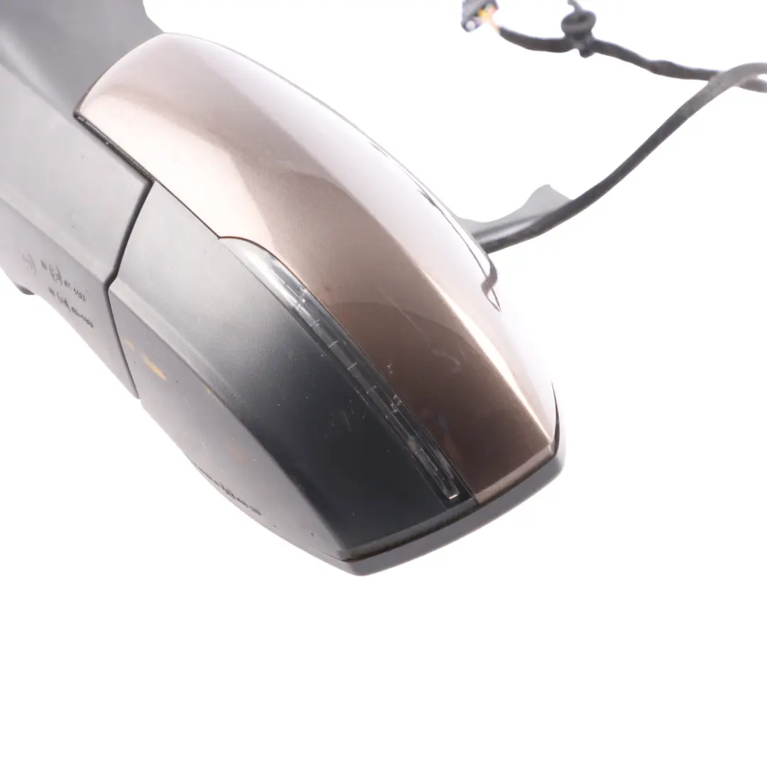 Wing Mirror Door Left N/S Side View Toffee Brown Metallic - H8Z to VW Polo 6R with Part number 6R2857507AB VW Polo 6R Wing Mirror Door Left N/S Side View Toffee Brown Metallic - H8Z - SKU RHD-6R2857507AB-TOF - Part number 6R2857507AB