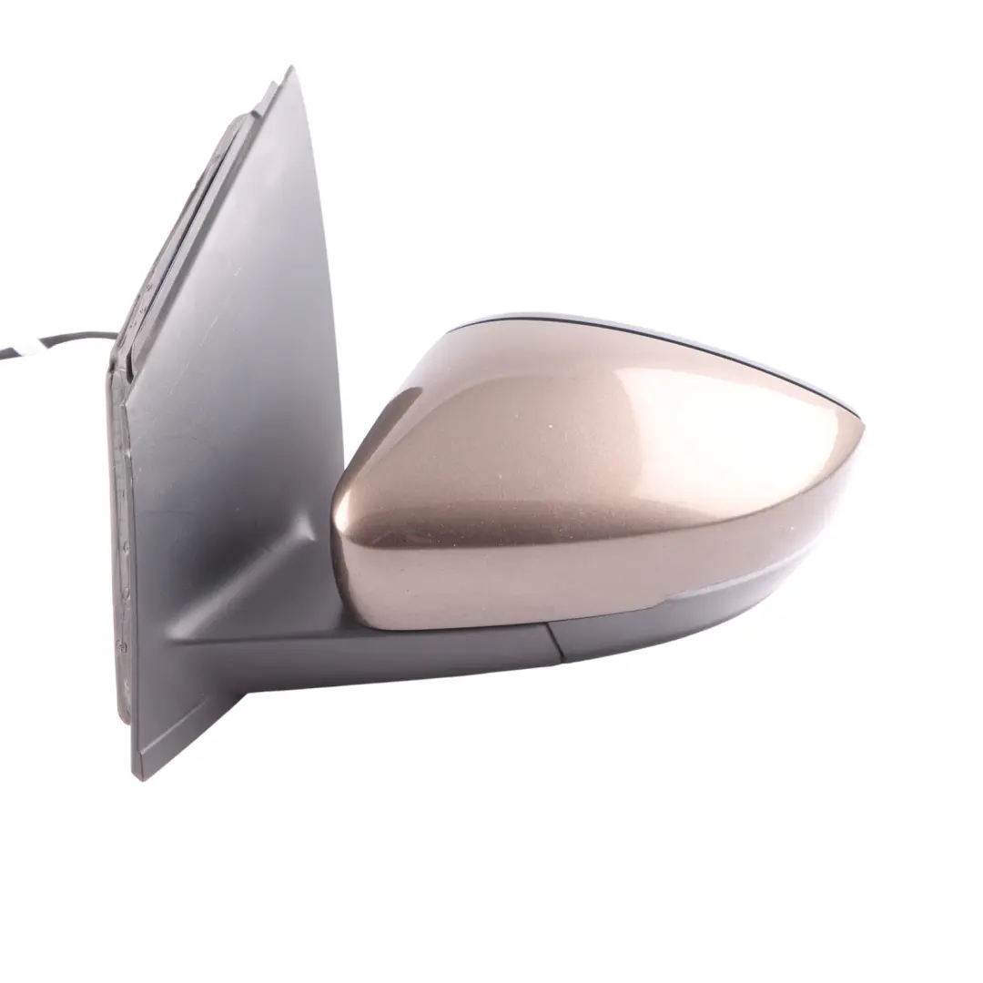 Wing Mirror Door Left N/S Side View Toffee Brown Metallic - H8Z to VW Polo 6R with Part number 6R2857507AB VW Polo 6R Wing Mirror Door Left N/S Side View Toffee Brown Metallic - H8Z - SKU RHD-6R2857507AB-TOF - Part number 6R2857507AB
