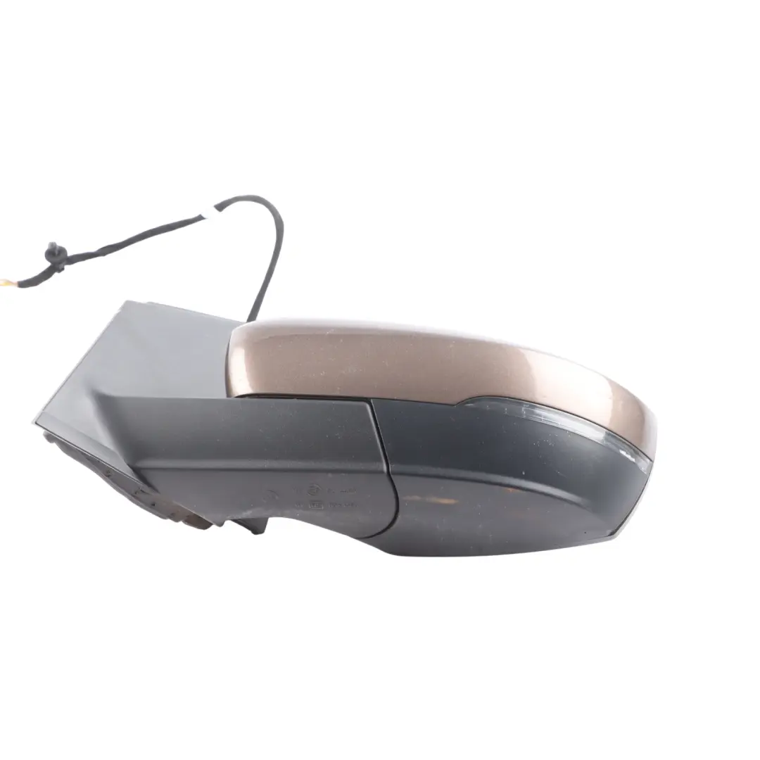 Wing Mirror Door Left N/S Side View Toffee Brown Metallic - H8Z to VW Polo 6R with Part number 6R2857507AB VW Polo 6R Wing Mirror Door Left N/S Side View Toffee Brown Metallic - H8Z - SKU RHD-6R2857507AB-TOF - Part number 6R2857507AB