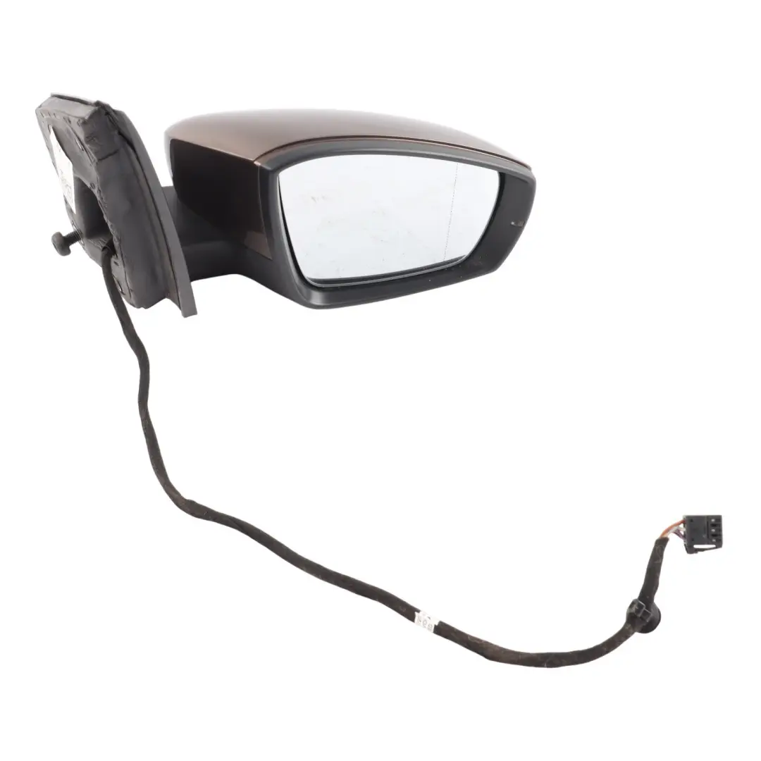 Door Wing Mirror Base Right O/S Electrical Toffee Brown Metallic H8Z to VW Polo 6R with Part number 6R2857508AB VW Polo 6R Door Wing Mirror Base Right O/S Electrical Toffee Brown Metallic H8Z - SKU RHD-6R2857508AB-TOF - Part number 6R2857508AB