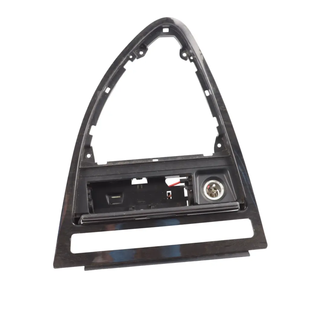 BMW E63 E64 Dash Strip Trim Set Cover High Grade Wood Birke Grau Grey - SKU RHD-7136221-1 - Part number 7136221