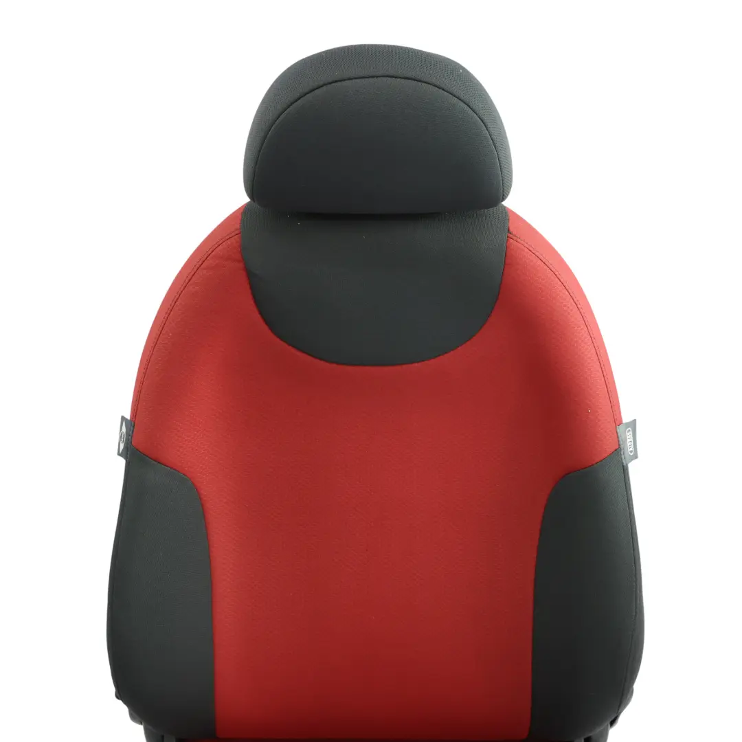 Mini Cooper R50 Front Seat Cloth Fabric Passenger Molette Tartan Red Left N/S - SKU rhd-7136291 - Part number 7136291