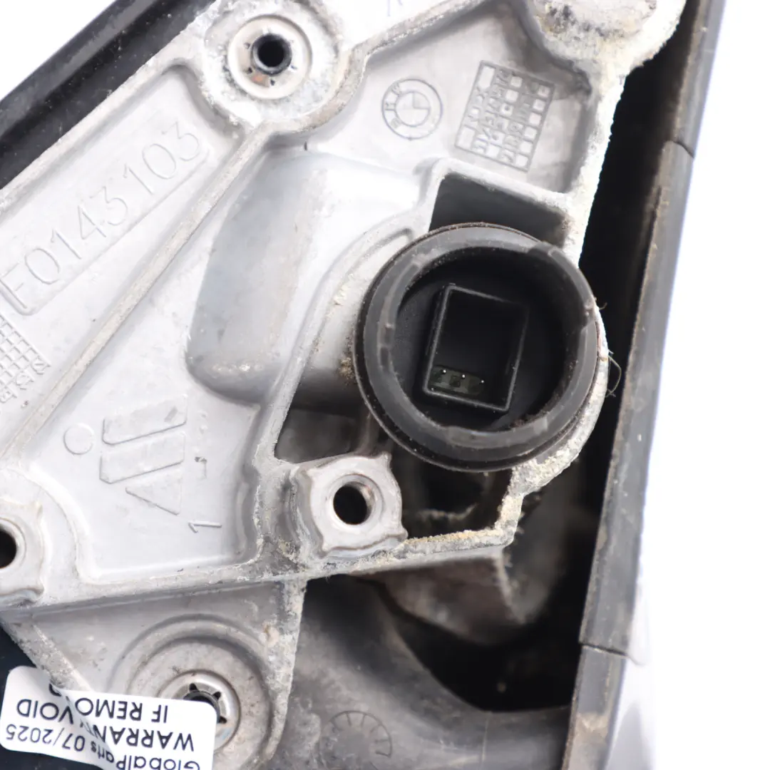 BMW E92 E93 Wing Mirror M Sport Left N/S Rear View Memory Heated Glass Black - SKU RHD-7176189-BLK3 - Part number 7176189