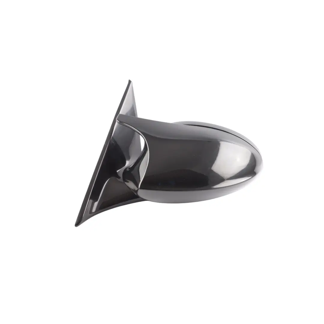 BMW E92 E93 Wing Mirror M Sport Left N/S Rear View Memory Heated Glass Black - SKU RHD-7176189-BLK3 - Part number 7176189