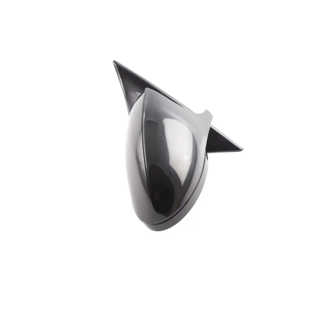 BMW E92 E93 Wing Mirror M Sport Left N/S Rear View Memory Heated Glass Black - SKU RHD-7176189-BLK3 - Part number 7176189