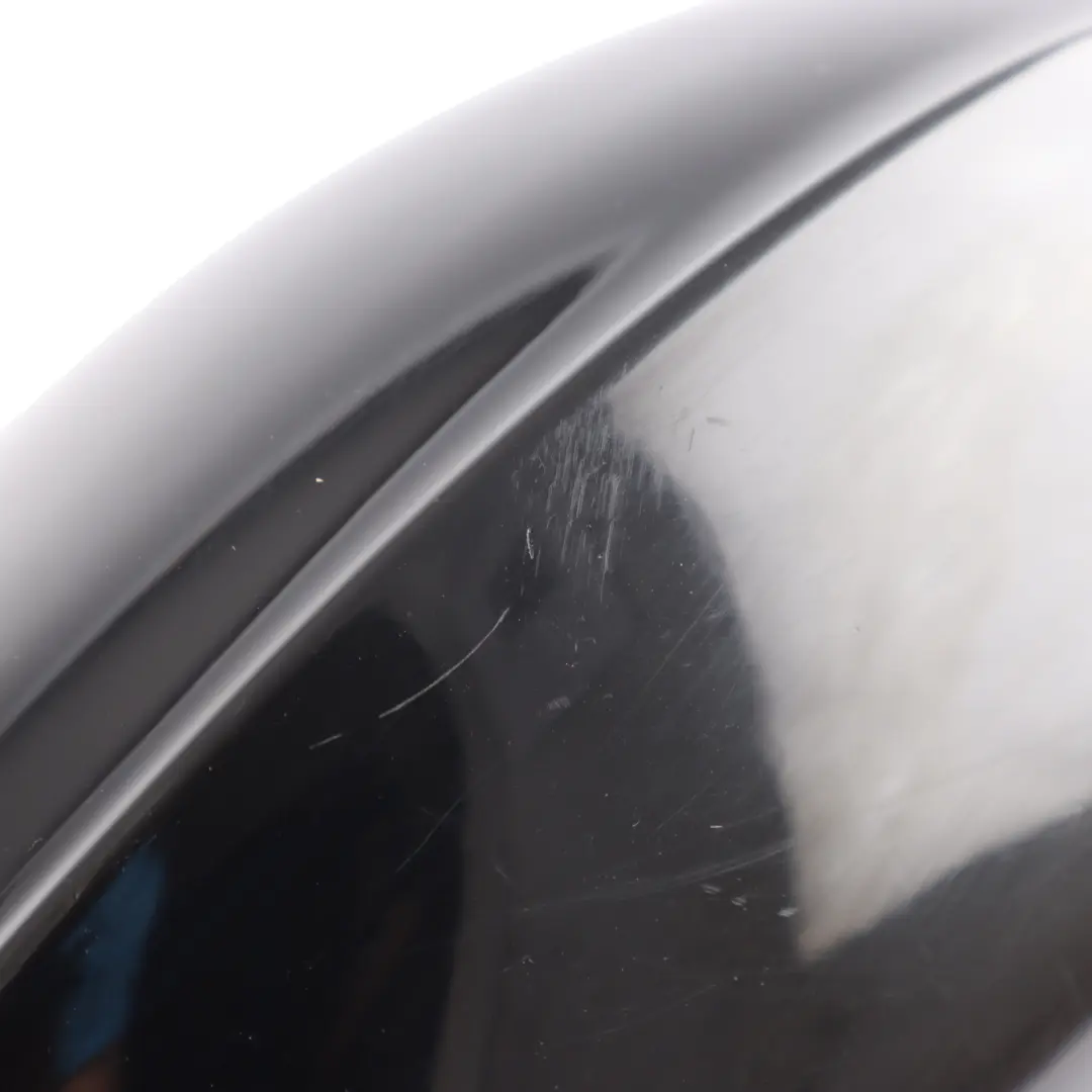 BMW E92 E93 Wing Mirror M Sport Left N/S Rear View Memory Heated Glass Black - SKU RHD-7176189-BLK3 - Part number 7176189