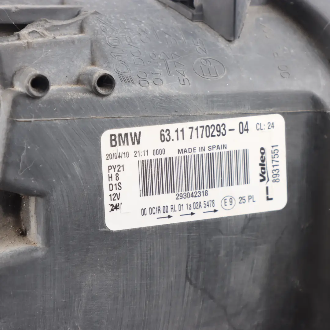 Bi-Xenon Headlight Headlamp Lamp Left N/S 7170293 to BMW E81 E87 LCI with Part number 7181291 BMW E81 E87 LCI Bi-Xenon Headlight Headlamp Lamp Left N/S 7170293 - SKU RHD-7181291-1 - Part number 7181291