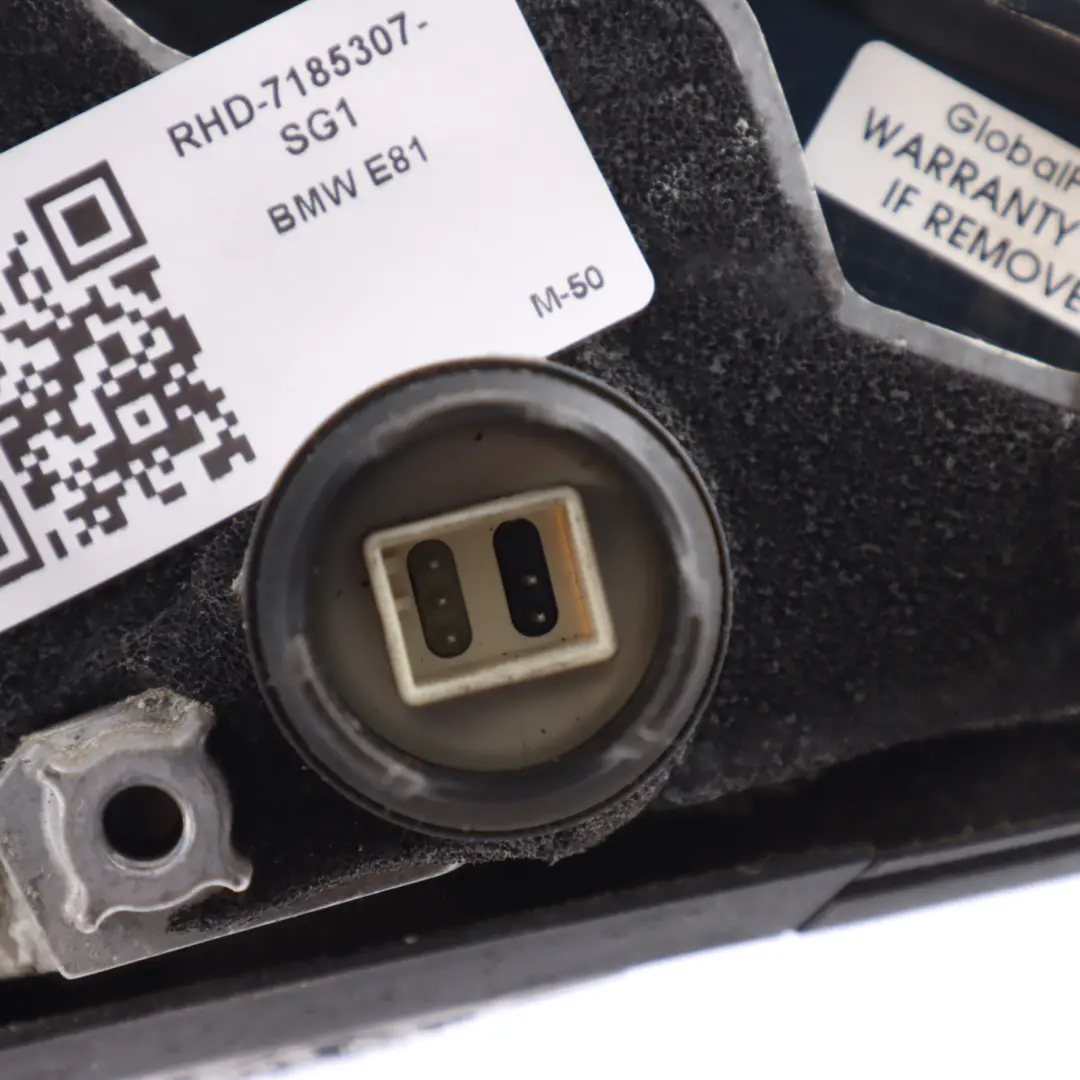 BMW E81 E82 E88 M Sport Heated Wing Mirror Left N/S Sparkling Graphite - A22 - SKU RHD-7185307-SG1 - Part number 7185307