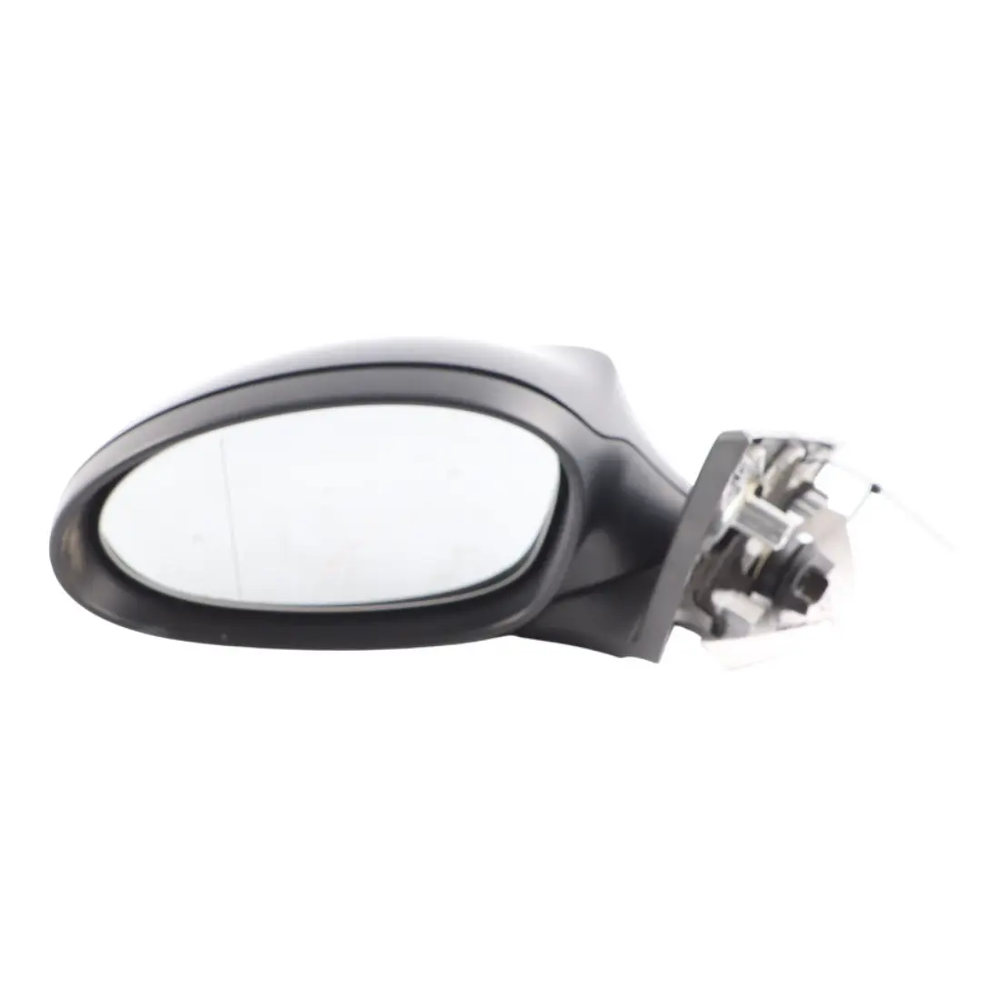 BMW E81 E82 E88 Left Heated Wing Mirror N/S Black Sapphire 475