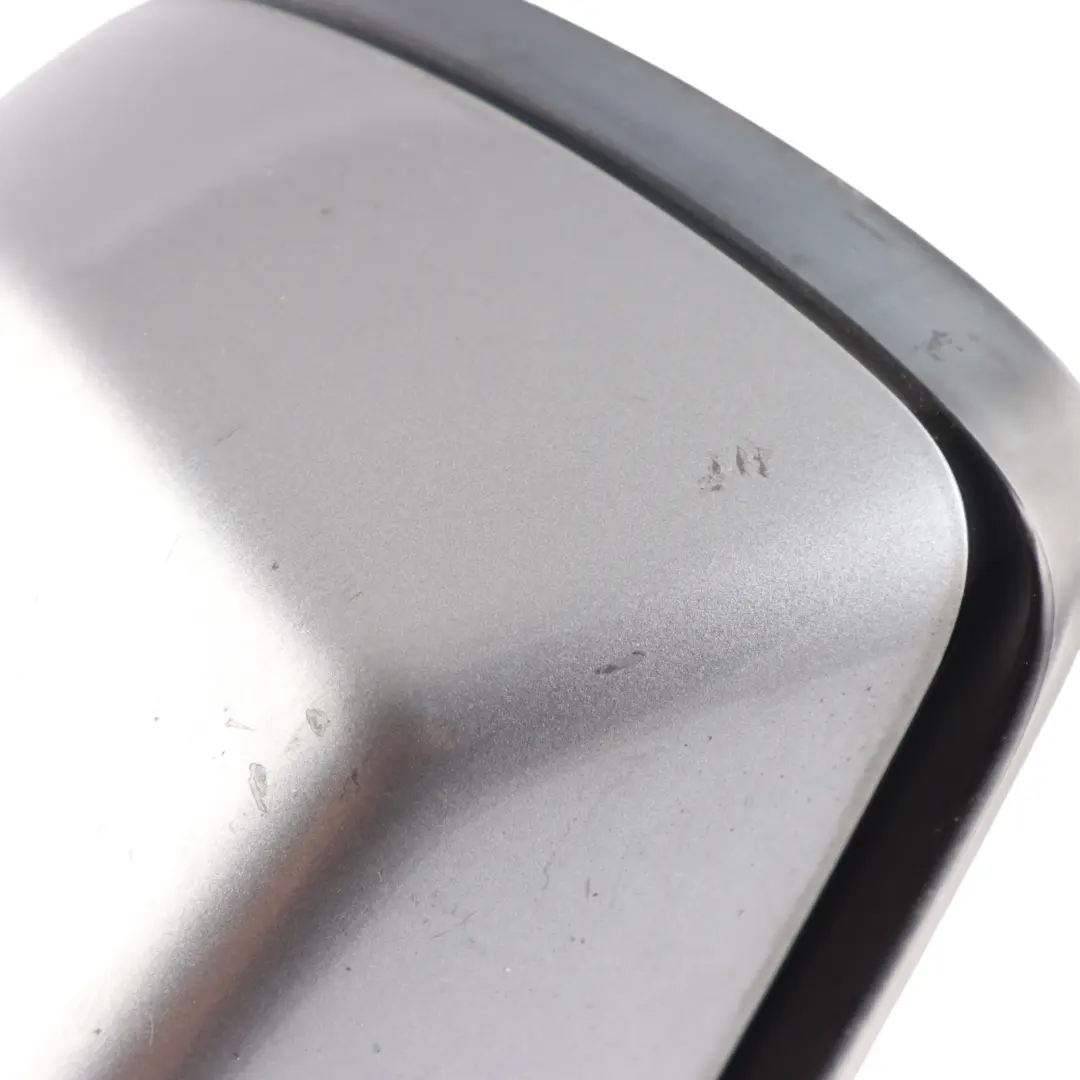 BMW 5 Series E60 E61 Heated Left Wing Mirror N/S Silbergrau Silver Grey - SKU RHD-7189487-SBG - Part number 7189487