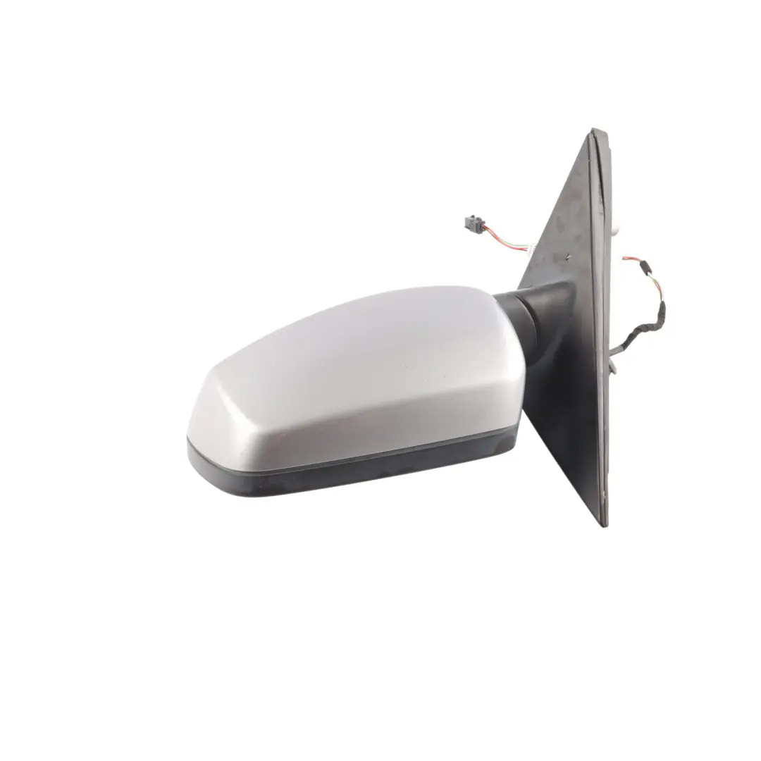 BMW 5 Series E60 E61 Heated Left Wing Mirror N/S Silbergrau Silver Grey - SKU RHD-7189487-SBG - Part number 7189487
