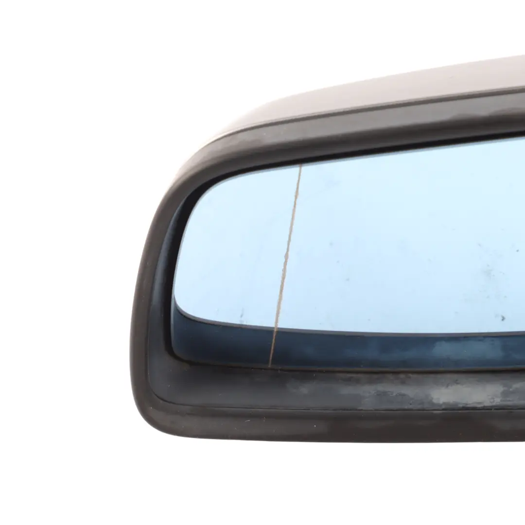 BMW 5 Series E60 E61 Heated Left Wing Mirror N/S Silbergrau Silver Grey - SKU RHD-7189487-SBG - Part number 7189487