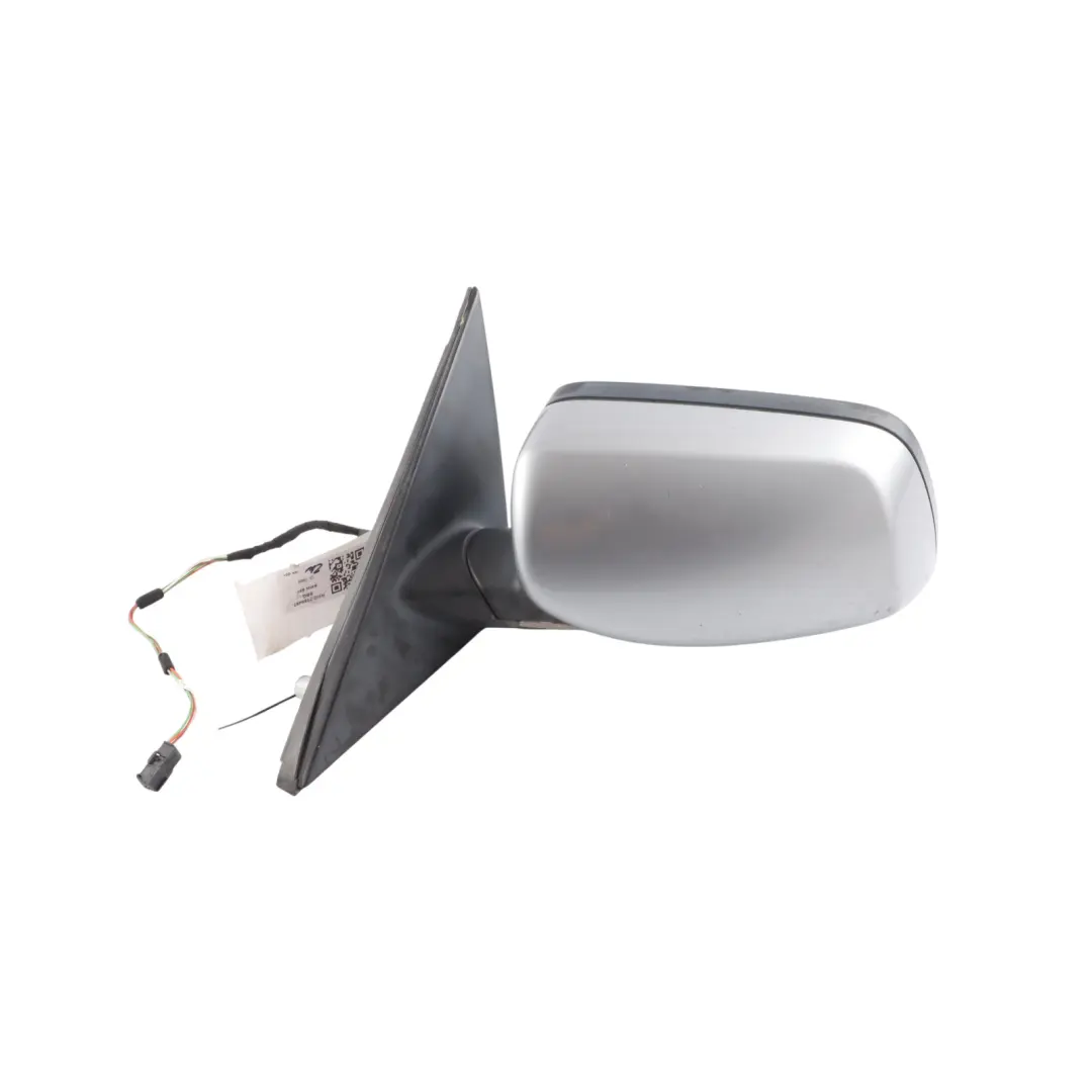 BMW 5 Series E60 E61 Heated Left Wing Mirror N/S Silbergrau Silver Grey - SKU RHD-7189487-SBG - Part number 7189487