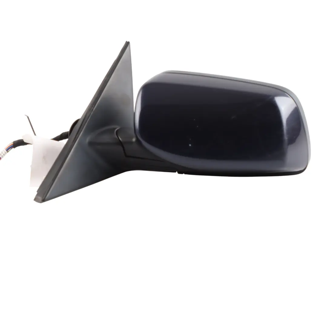 Door Wing Mirror Heated Auto Dip Left N/S Orientblau Metallic - 317 to BMW E60 E61 with Part number 7189523 BMW E60 E61 Door Wing Mirror Heated Auto Dip Left N/S Orientblau Metallic - 317 - SKU RHD-7189523-OB - Part number 7189523