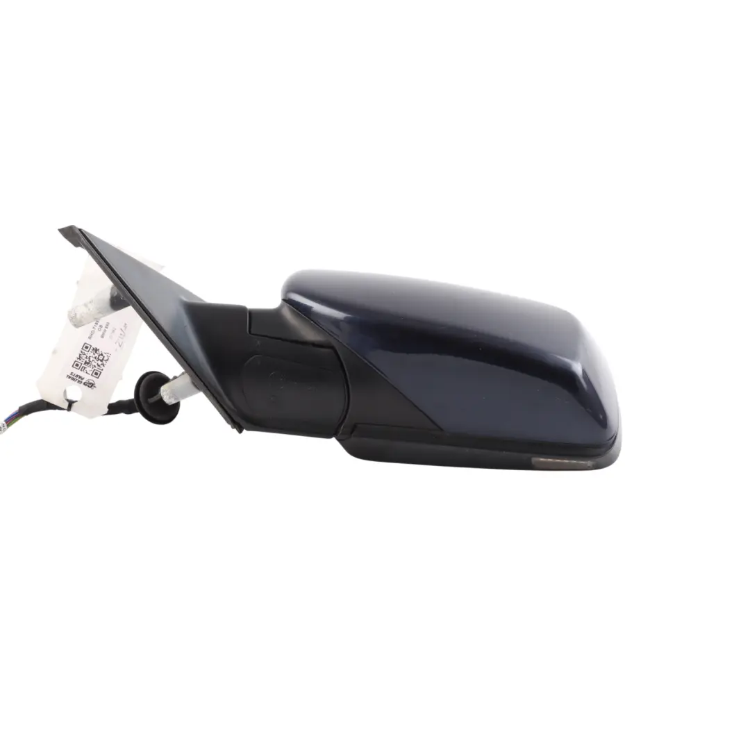 BMW E60 E61 Door Wing Mirror Heated Auto Dip Left N/S Orientblau Metallic - 317 - SKU RHD-7189523-OB - Part number 7189523