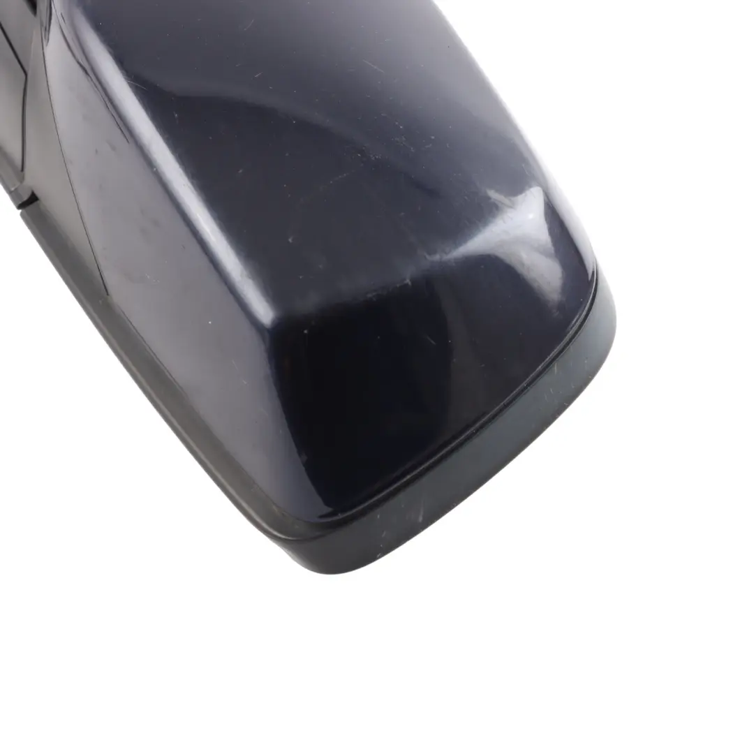 BMW E60 E61 Door Wing Mirror Heated Auto Dip Left N/S Orientblau Metallic - 317 - SKU RHD-7189523-OB - Part number 7189523