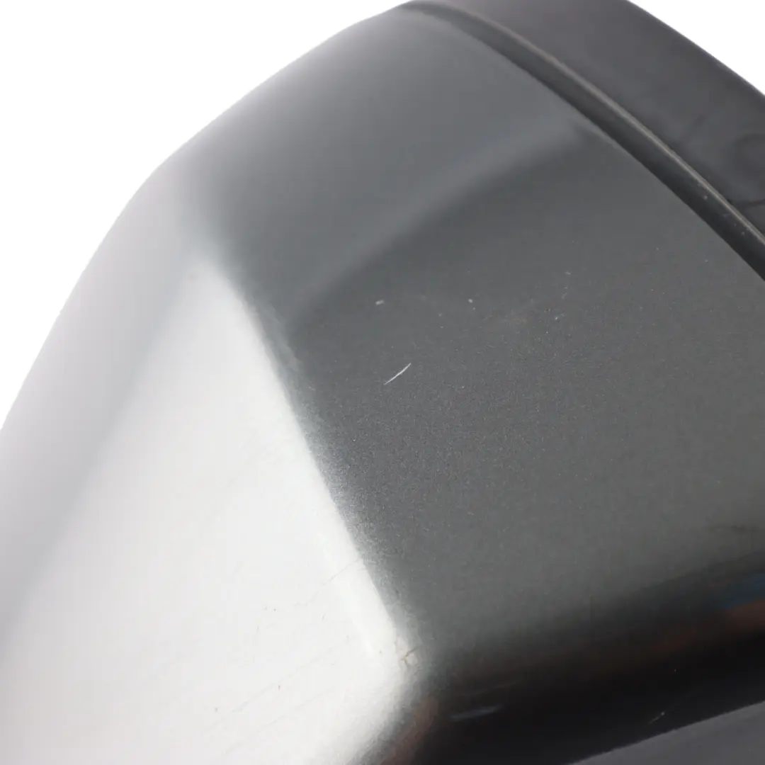 BMW E60 E61 LCI Door Wing Mirror Heated Left N/S Outside Titangrau II - A08 - SKU RHD-7189571-TGR - Part number 7189571