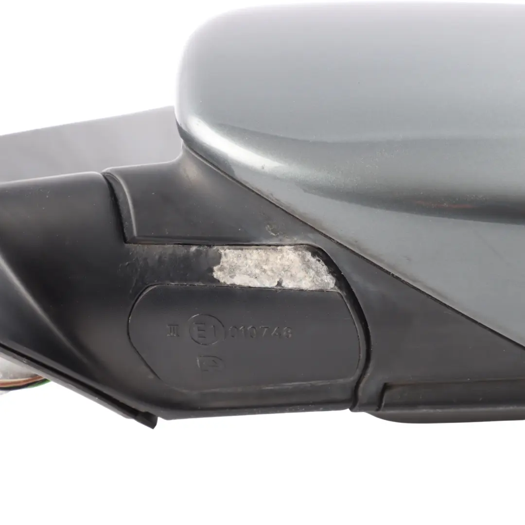 BMW E60 E61 LCI Door Wing Mirror Heated Left N/S Outside Titangrau II - A08 - SKU RHD-7189571-TGR - Part number 7189571