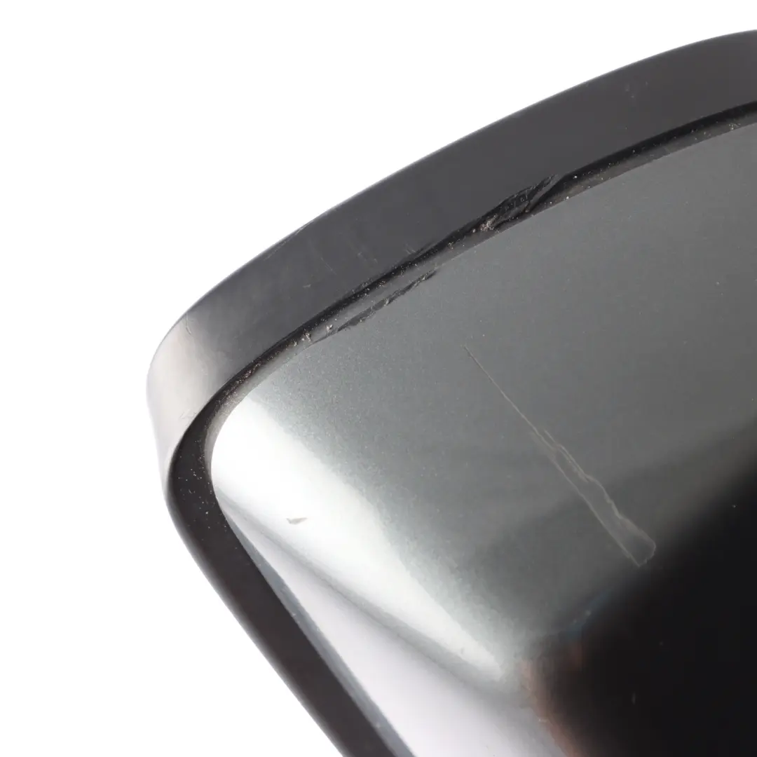 BMW E60 E61 LCI Wing Mirror Heated Door Right O/S Titangrau II Metallic - A08 - SKU RHD-7189572-TGR - Part number 7189572