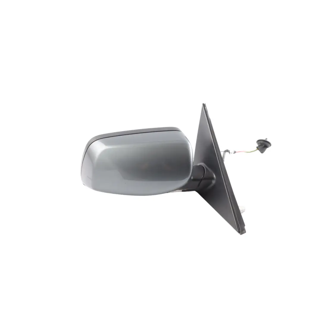 BMW E60 E61 LCI Wing Mirror Heated Door Right O/S Titangrau II Metallic - A08 - SKU RHD-7189572-TGR - Part number 7189572