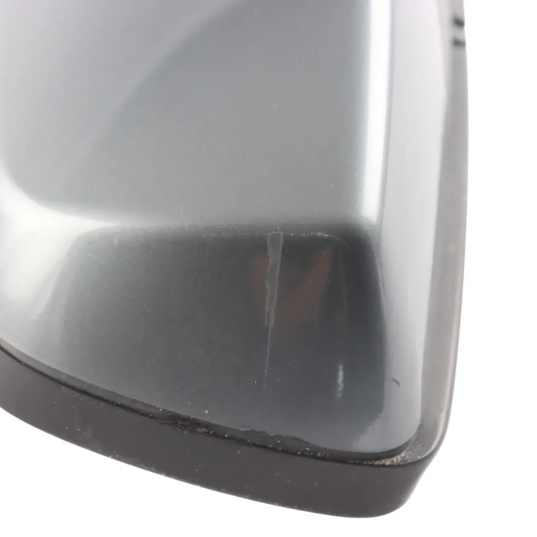 BMW E60 E61 LCI Wing Mirror Heated Door Right O/S Titangrau II Metallic - A36 - SKU RHD-7189572-TGR - Part number 7189572