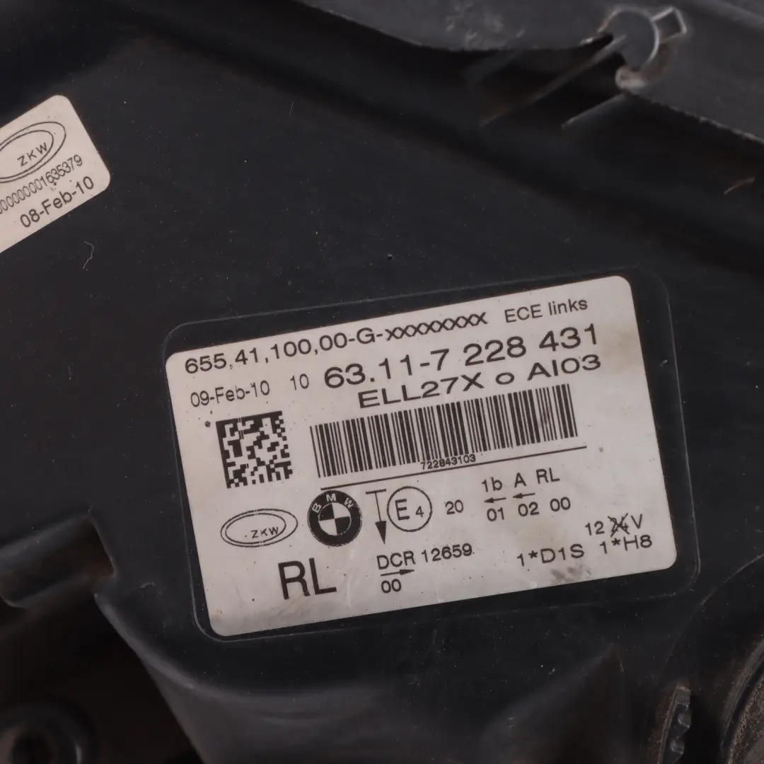 Headlight Headllamp Bi-Xenon Lamp Light Front Left N/S to BMW F01 F02 with Part number 7228431 BMW F01 F02 Headlight Headllamp Bi-Xenon Lamp Light Front Left N/S - SKU RHD-7228431-2 - Part number 7228431