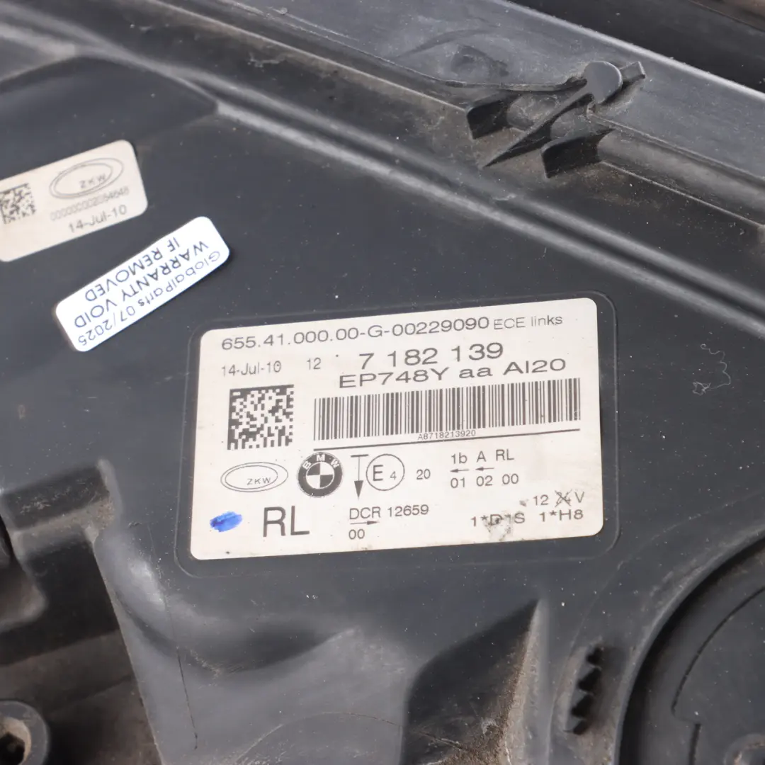 Headlight Headllamp Bi-Xenon Lamp Light Front Left N/S 7182139 to BMW F01 F02 with Part number 7228431 BMW F01 F02 Headlight Headllamp Bi-Xenon Lamp Light Front Left N/S 7182139 - SKU RHD-7228431 - Part number 7228431