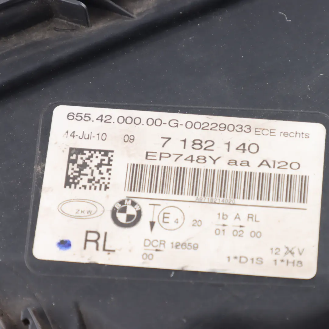 Headlight Headllamp Bi-Xenon Lamp Light Front Right O/S 7182140 to BMW F01 F02 with Part number 7228432 BMW F01 F02 Headlight Headllamp Bi-Xenon Lamp Light Front Right O/S 7182140 - SKU RHD-7228432 - Part number 7228432