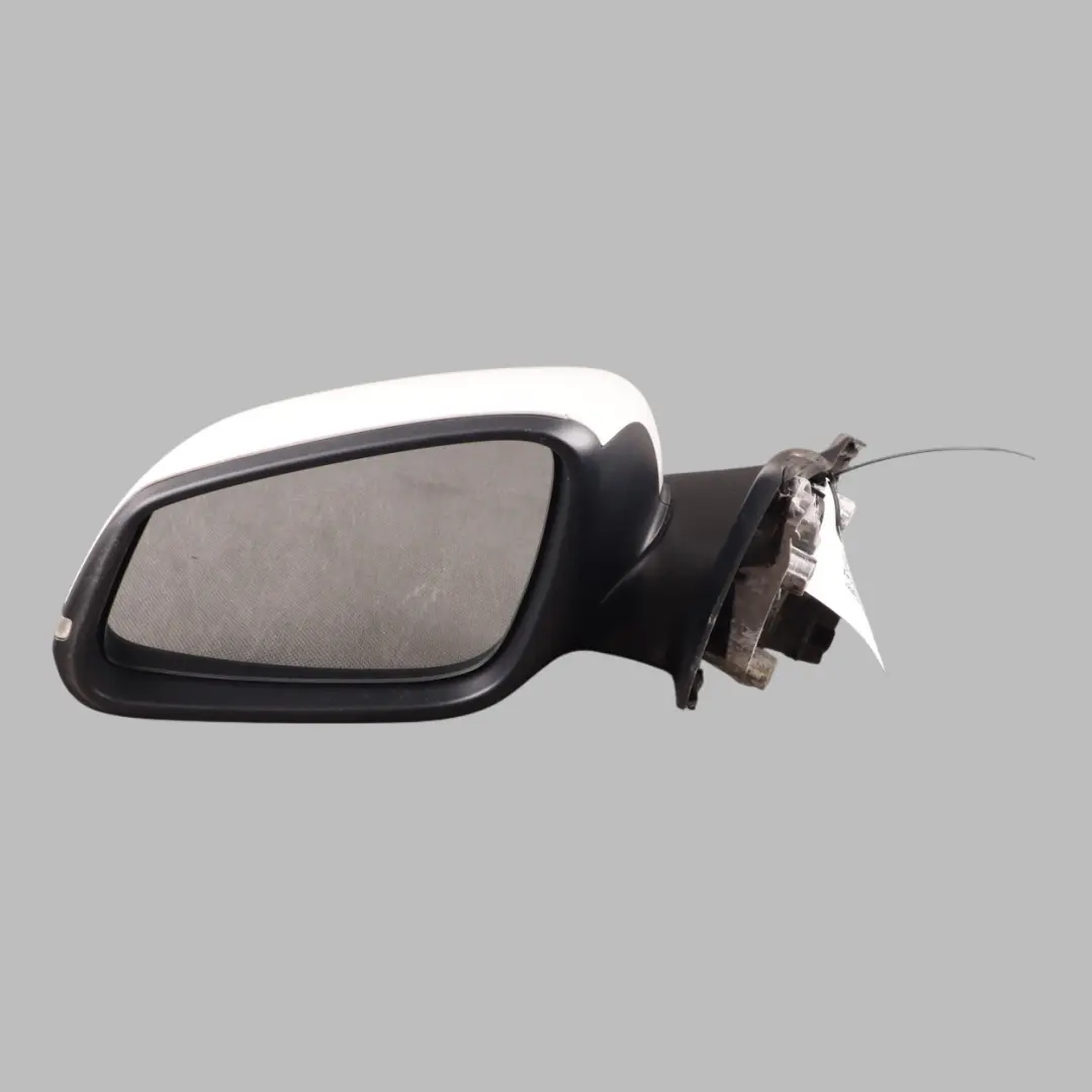 BMW F20 Wing Mirror Heated Left N/S Outside 6 Pins Alpinweiss Alpine White 300 - SKU RHD-7242703-AW1 - Part number 7242703