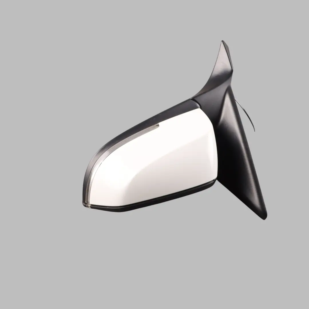 BMW F20 Wing Mirror Heated Left N/S Outside 6 Pins Alpinweiss Alpine White 300 - SKU RHD-7242703-AW1 - Part number 7242703