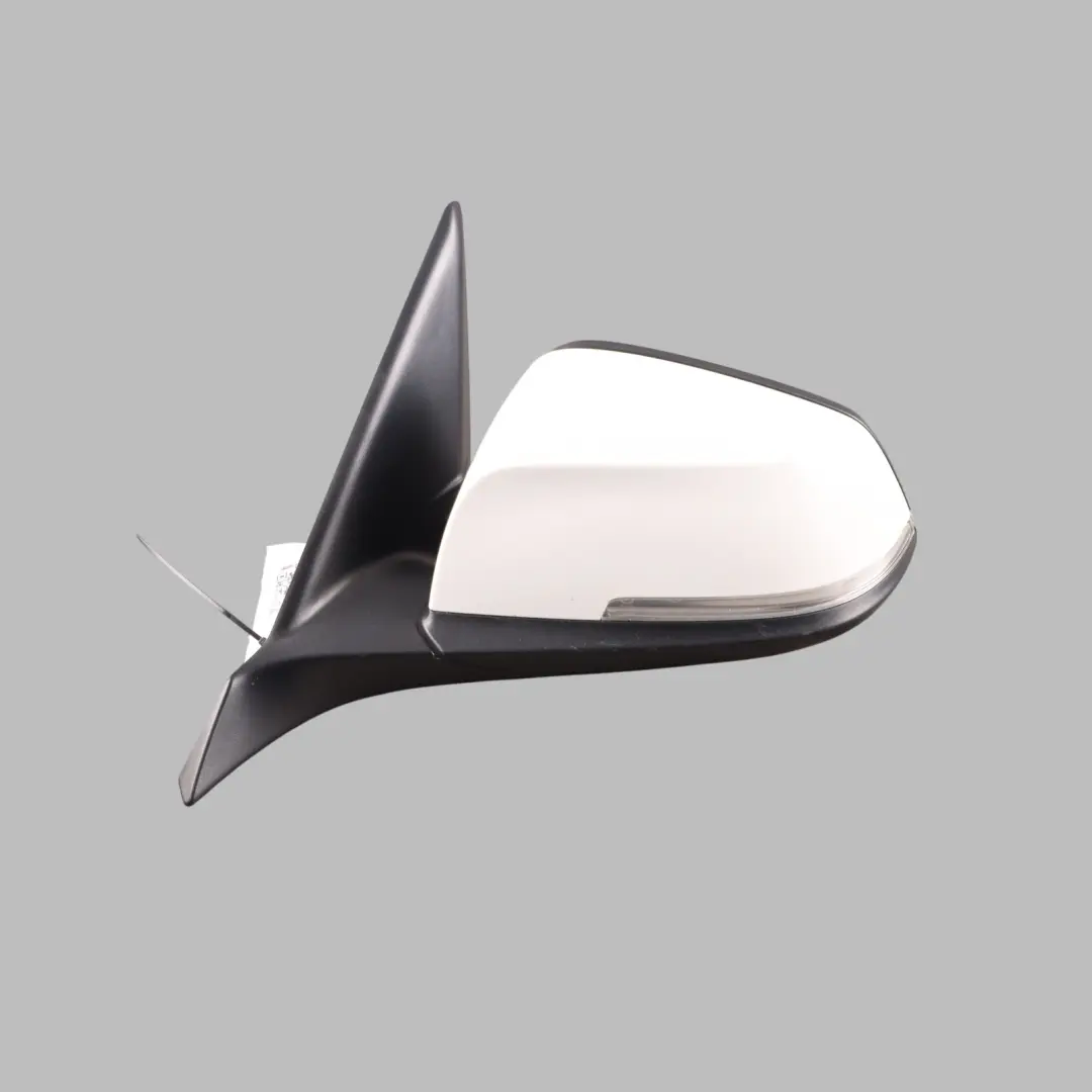 BMW F20 Wing Mirror Heated Left N/S Outside 6 Pins Alpinweiss Alpine White 300 - SKU RHD-7242703-AW1 - Part number 7242703