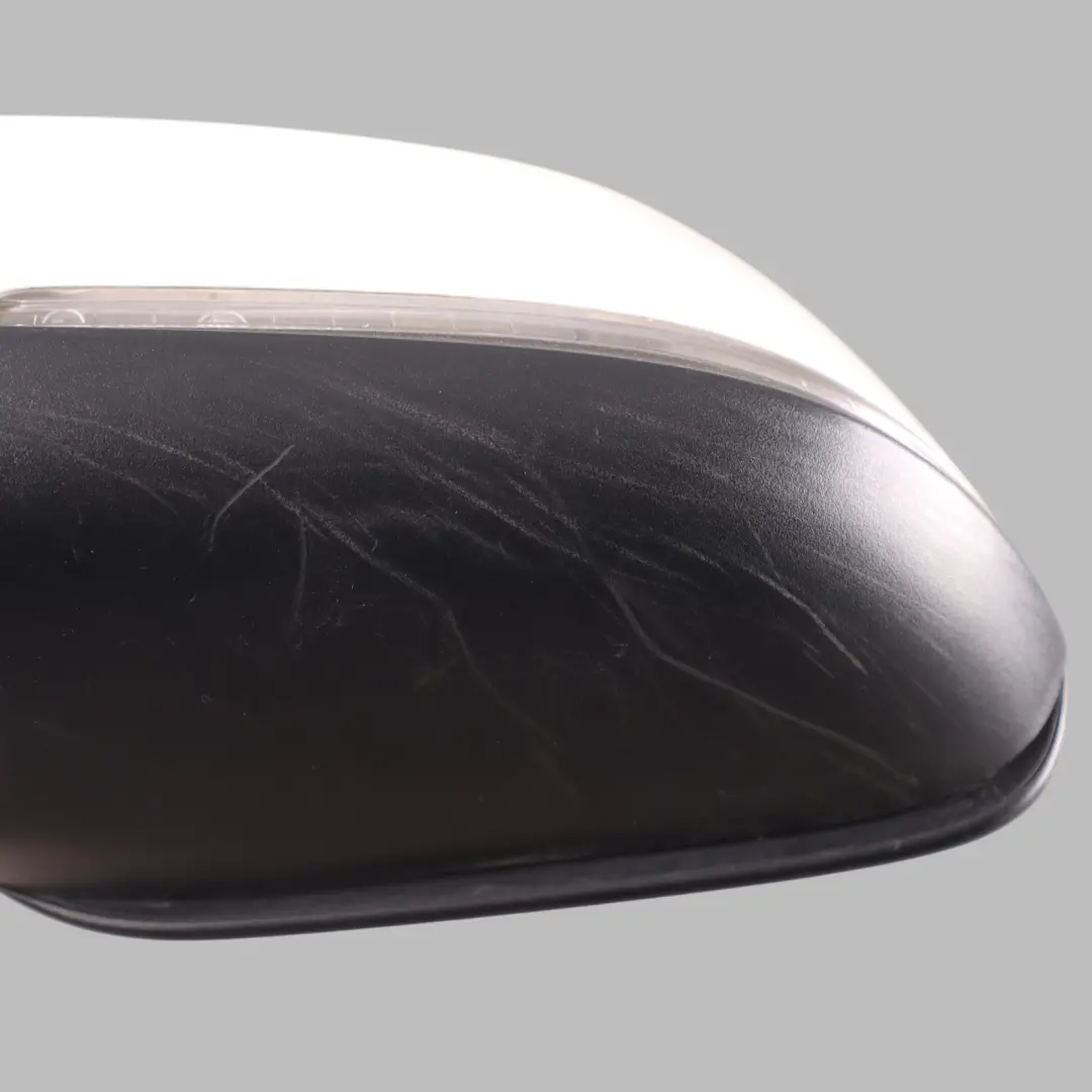 BMW F20 LCI Wing Mirror Heated Left N/S Alpinweiss 3 Alpine White - 300 - SKU RHD-7242703-AW5 - Part number 7242703