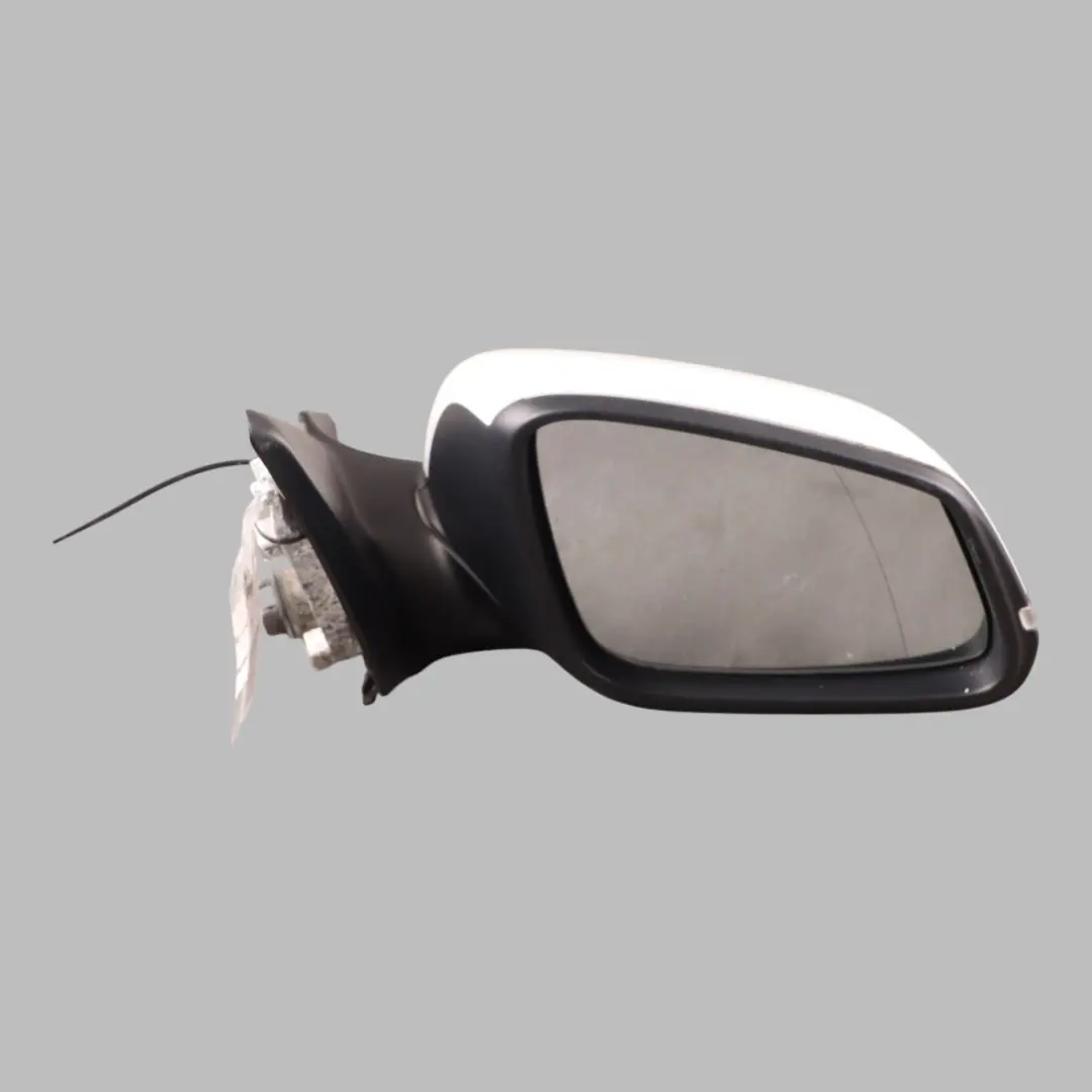 BMW F20 Wing Mirror Heated Right O/S 6 Pins Outside Alpinweiss White 300 - SKU RHD-7242704-AW - Part number 7242704