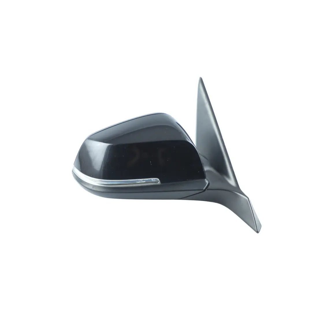 Heated Right Wing Mirror O/S Black Sapphire 475 to BMW F20 F20N LCI with Part number 7242704 BMW F20 F20N LCI Heated Right Wing Mirror O/S Black Sapphire 475 - SKU RHD-7242704-BS - Part number 7242704